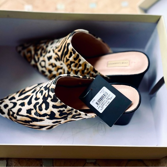 BNWT Jane Lamerton Burnett Women’s Mule Leopard Print Size 7/ 37 $60 (RRP $119) - Picture 4 of 5